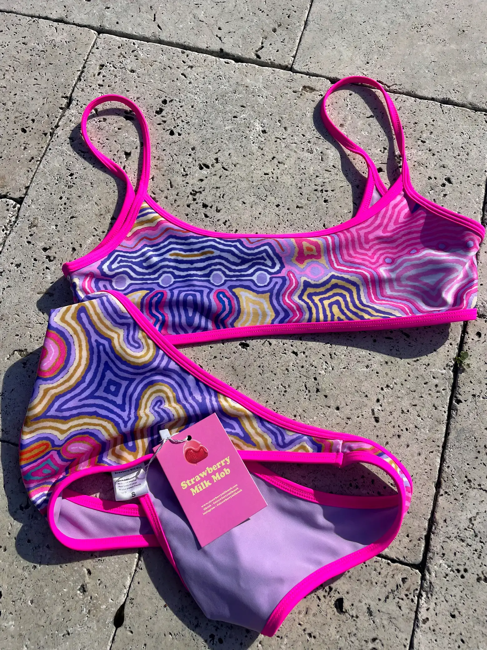 Shade & Shore Bikini Top Women DDD Candied Purple Swim Bathing