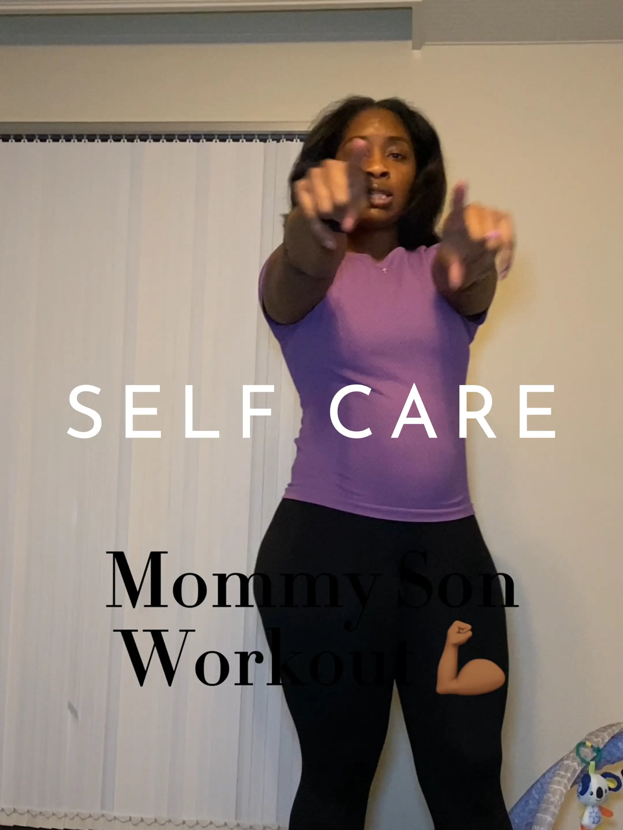 Mommy-Son Workout! | Video published by Nene Sims 🌸 | Lemon8