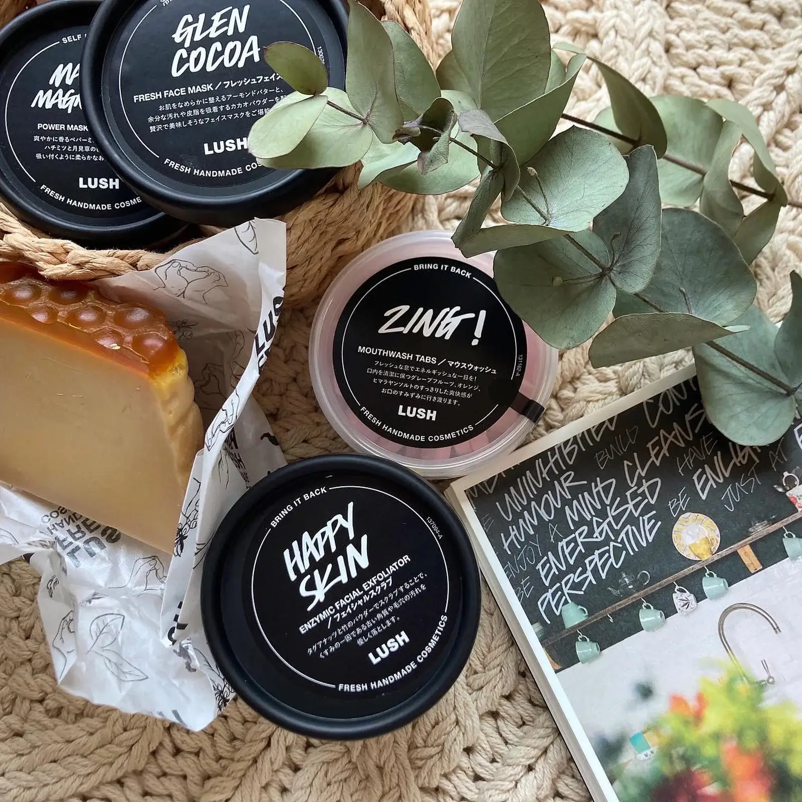 LUSH クレームドマント マウスウォッシュ - 口臭防止