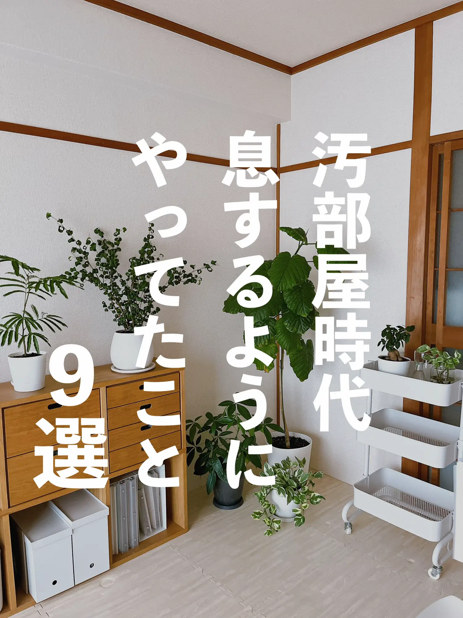 汚部屋時代息するようにやってたこと９選 / | ミル / 整理収納