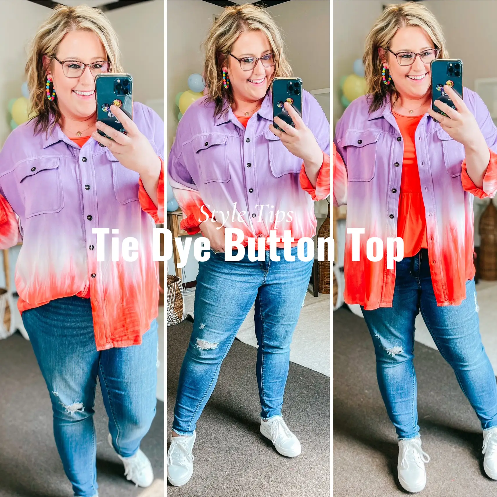 Button Top Styled [3] Ways | Gallery posted by itscrystalyall | Lemon8