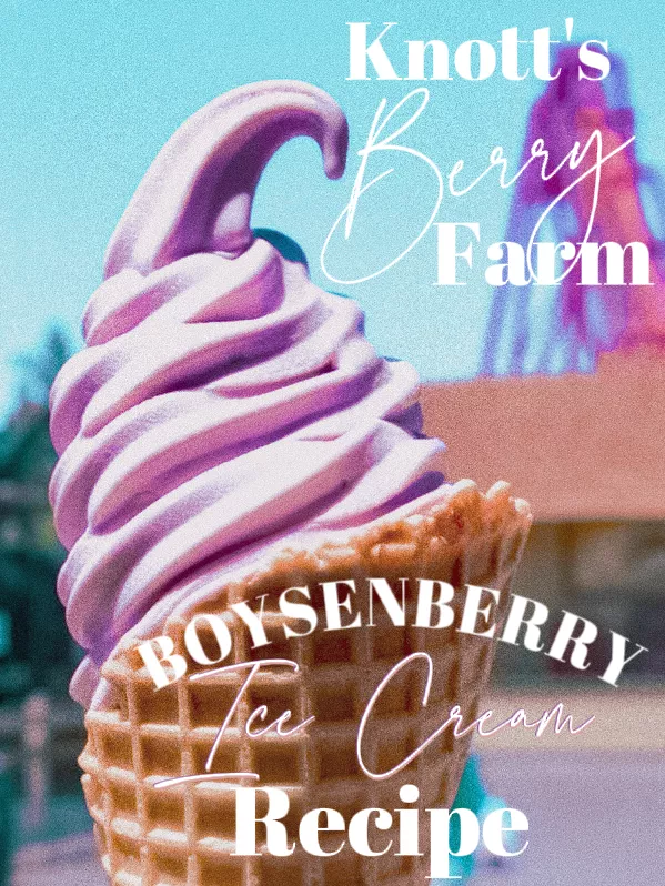 💜 Knotts Berry Farm Boysenberry Ice Cream Recipe 💜 Gallery posted by carouselofchaos Lemon8