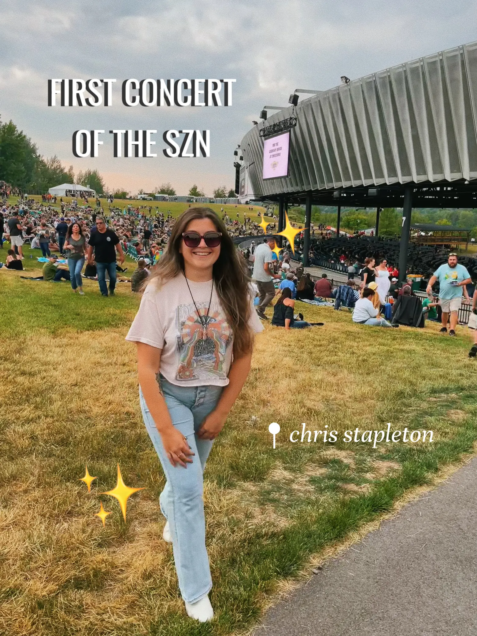 Concert Vibes at Chris Stapleton Performance - Lemon8 Search