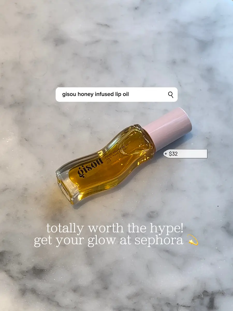 Honey Infused Lip Oil for Naturally Smooth and Shiny Lips