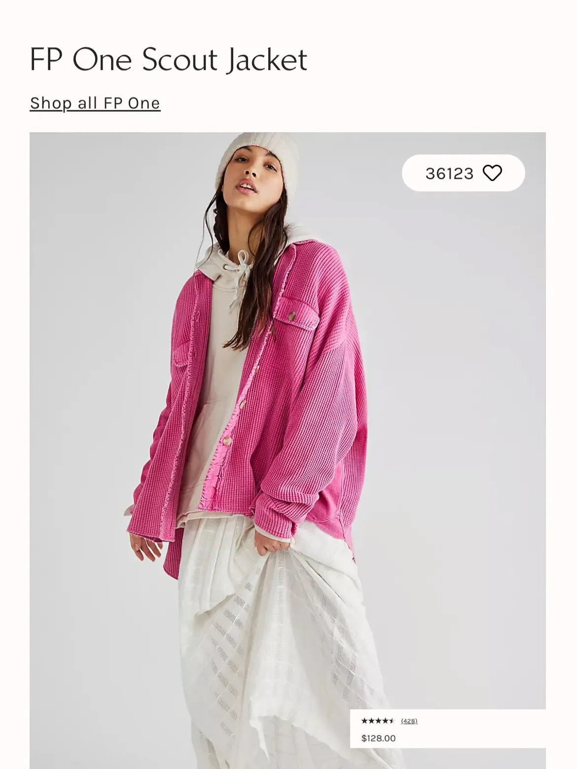 This Free People FP One Scout Jacket Is A Best Seller