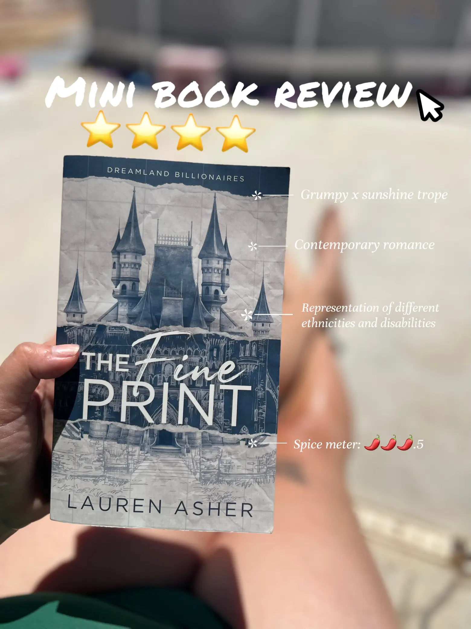 The Fine Print by Lauren Asher  Romance books quotes, Book reading  journal, Book annotation
