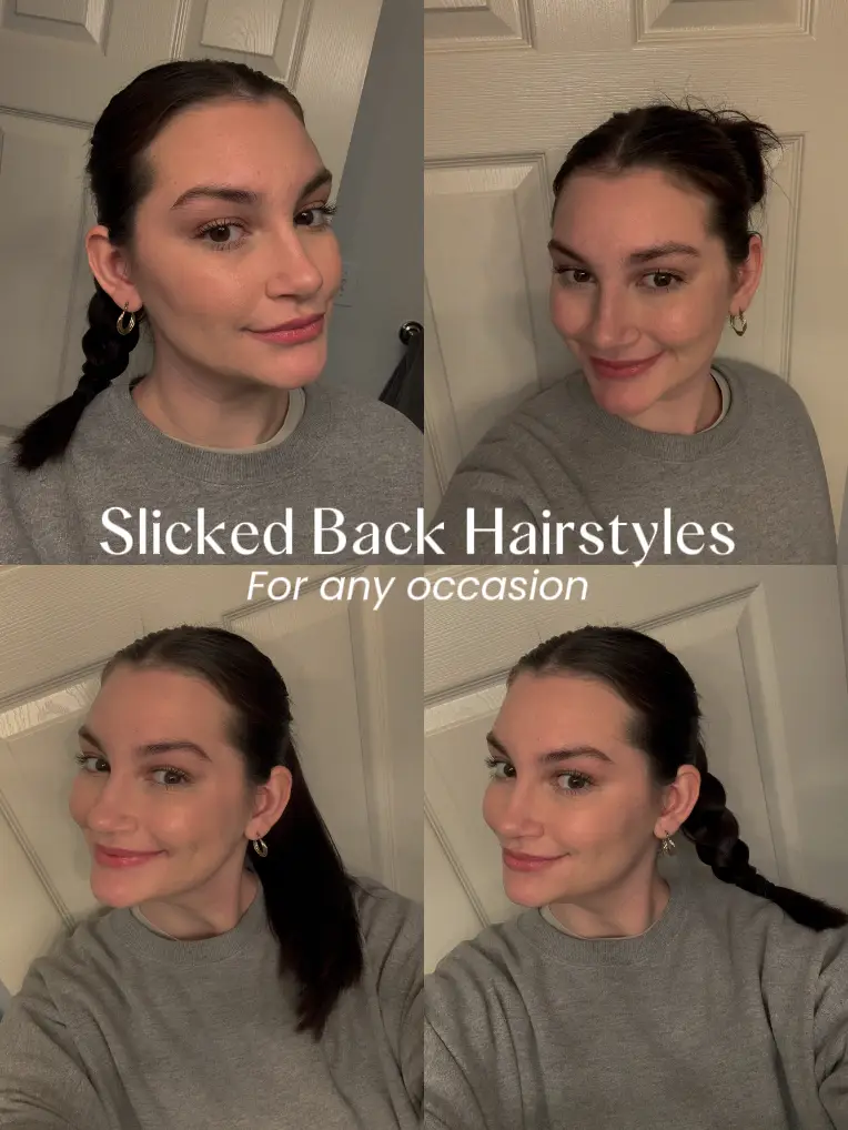The Slicked Back Hairstyle That Works For Anything (+ The Products You  Need) - MY CHIC OBSESSION