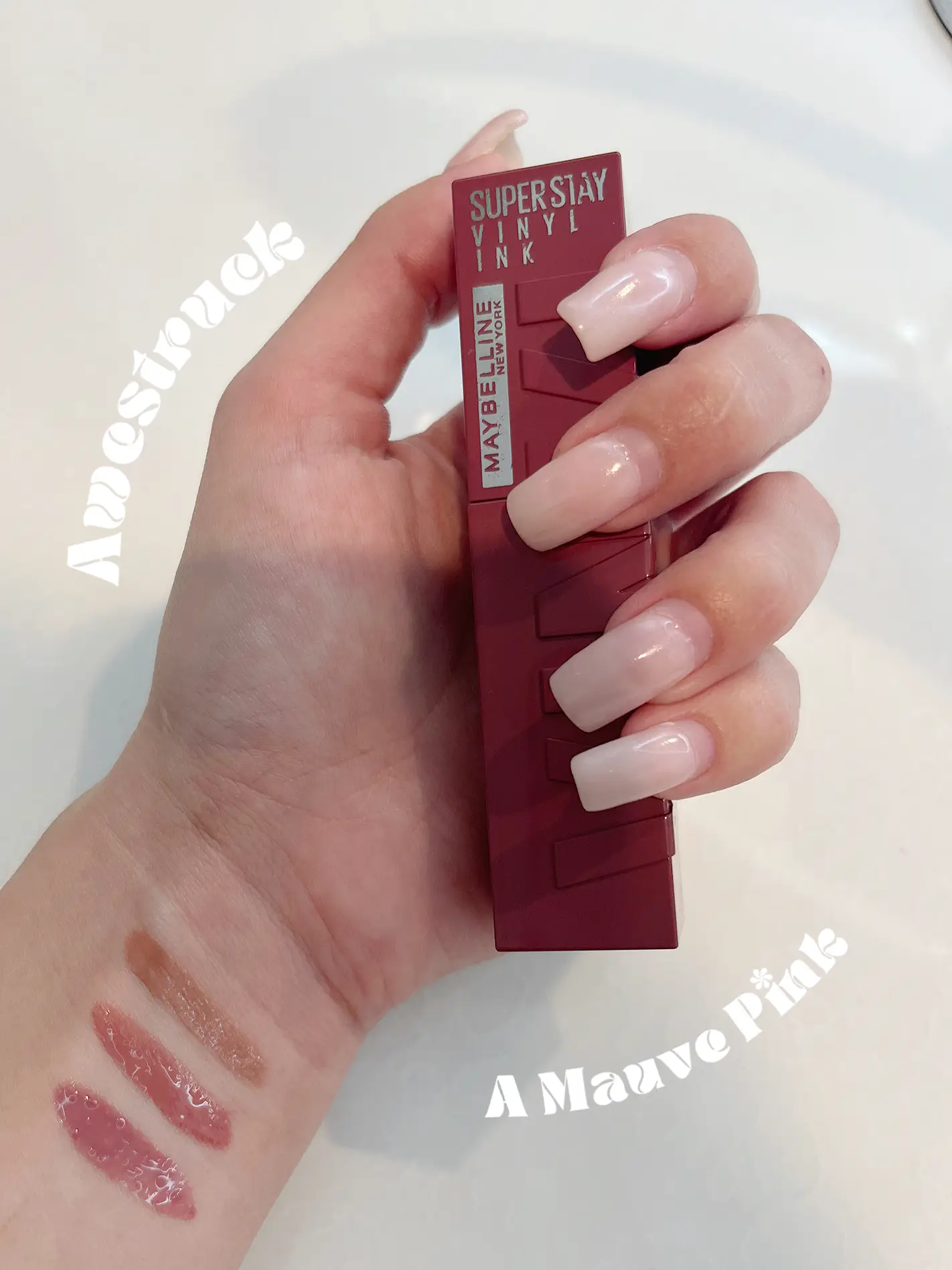 Maybelline Vinyl Lipstick Swatches Hannah | posted Eison Gallery by | Lemon8