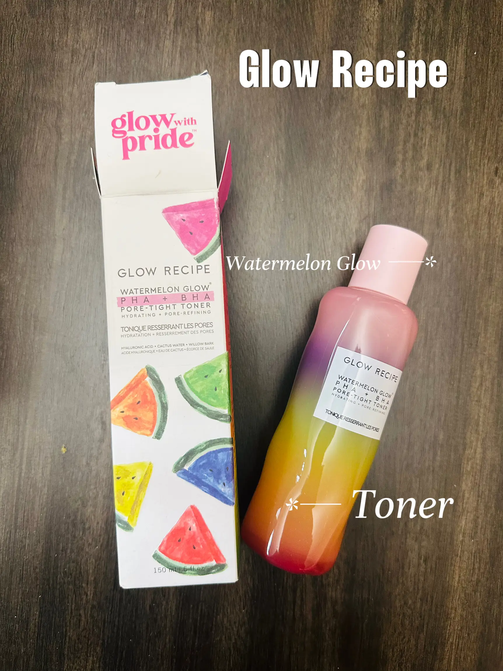 Pride month 2025 glow recipe toner