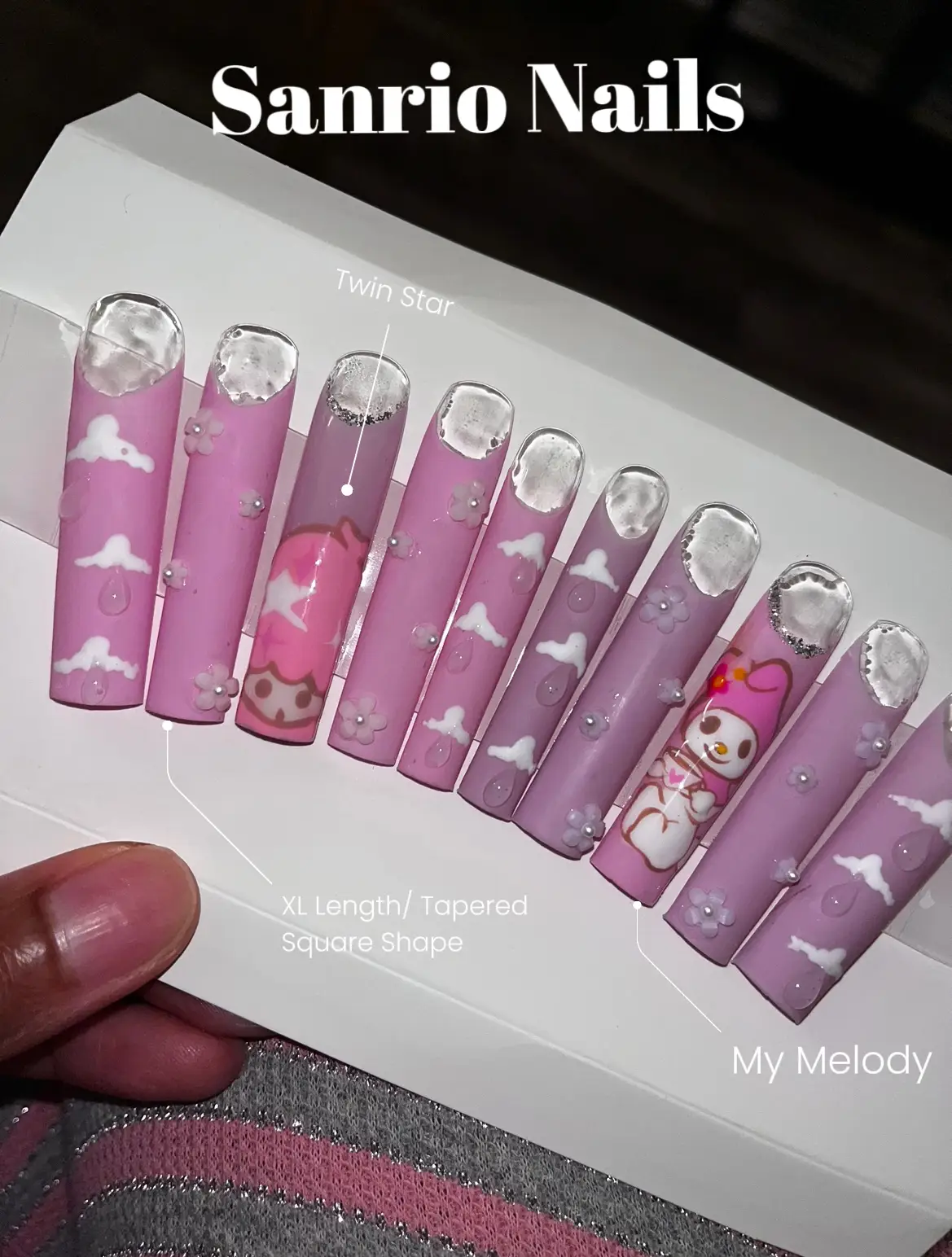 My favorite nail art to do is Hello Kitty!!😻💗🎀, Gallery posted by  Cutienailstasha