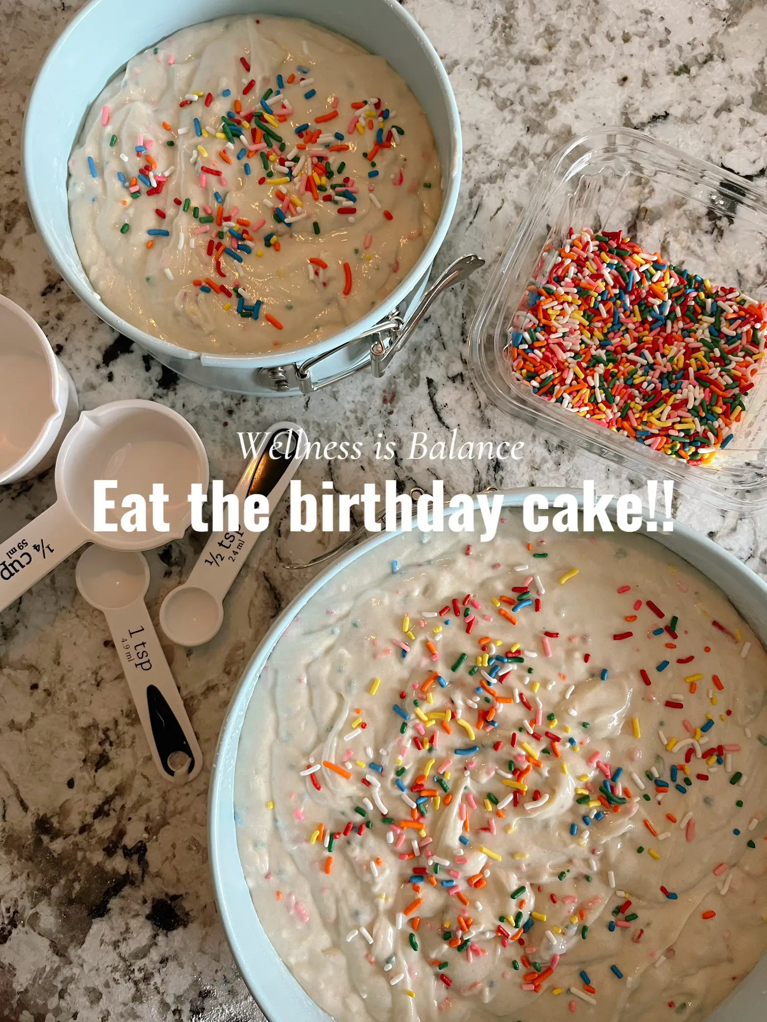 Bake a Birthday Cake with Me | Gallery posted by laurenmelagrano | Lemon8