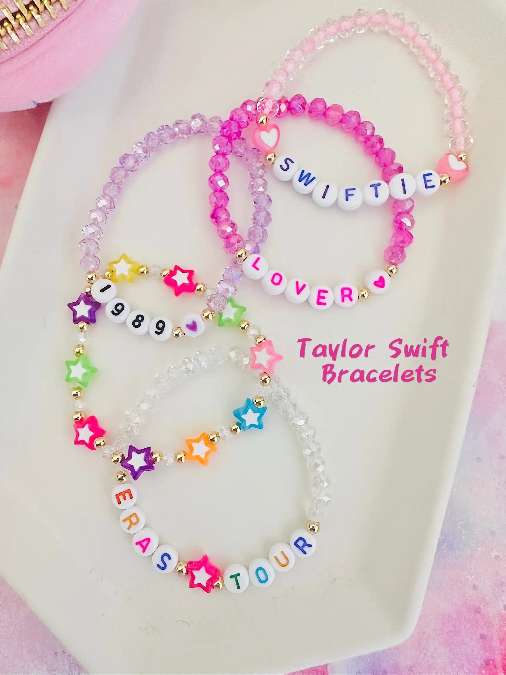 Taylor Swift Letter Bead Bracelets For Concert: Get Your Taylor