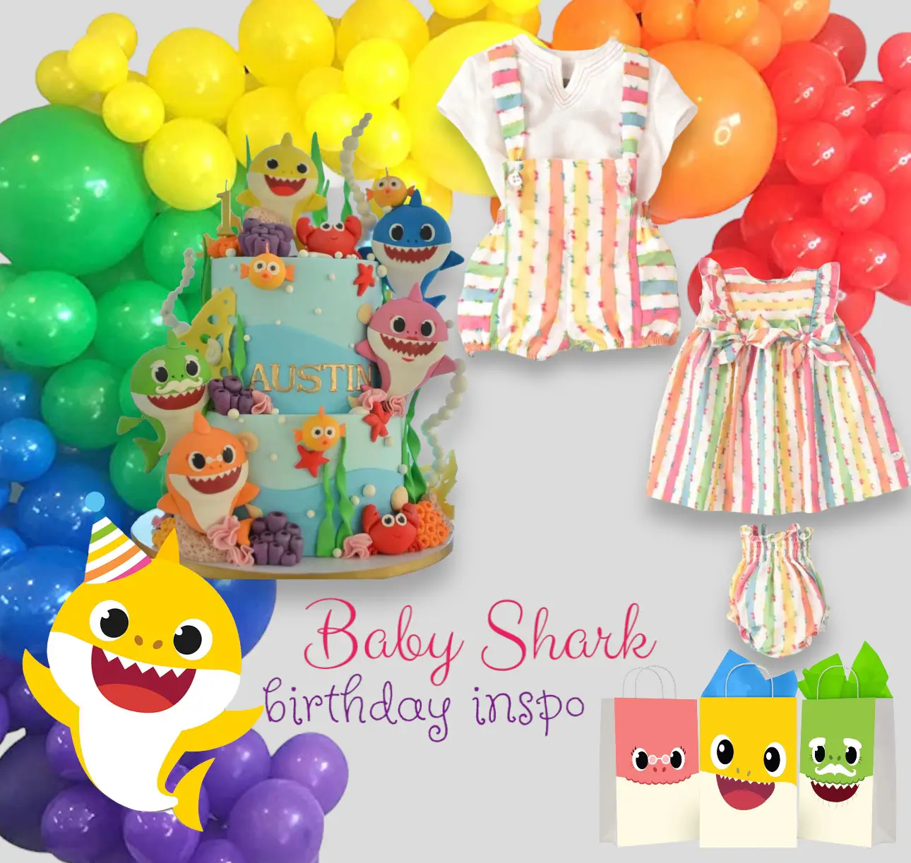 BABY SHARK BIRTHDAY PARTY INSPO  Gallery posted by Piccoli&Co