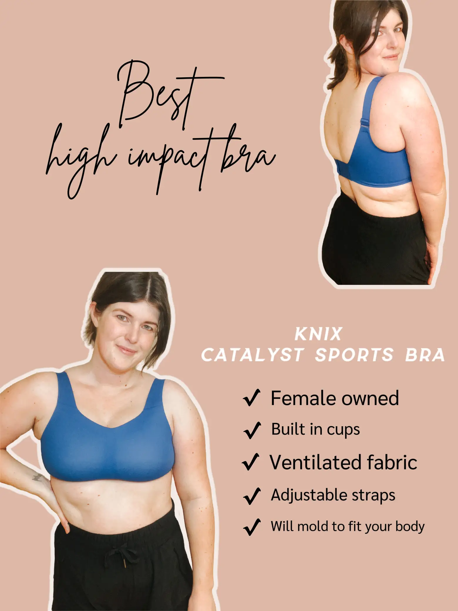 Avia Womens Plus Size Active Molded Cup Sports Bra Singapore