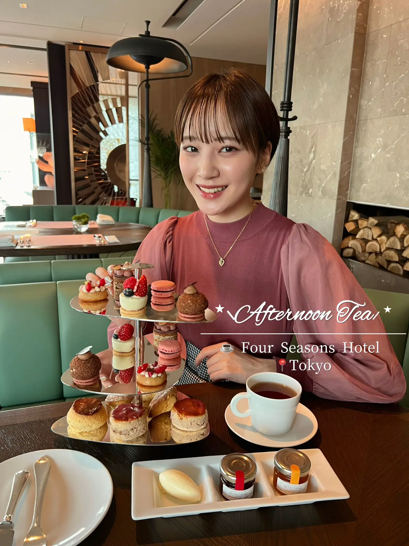 🌟【📍東京】恋話×アフタヌーンティー💓 | 尾台彩香【旅行✖️グルメ】が投稿したフォトブック | Lemon8