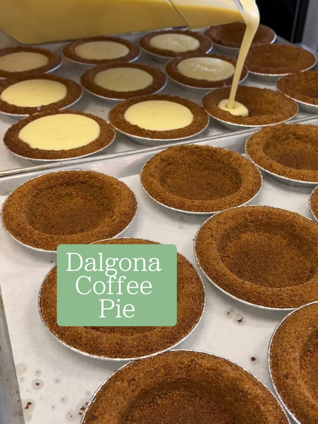 Dalgona Coffee Pie | Video published by Pots&Pans PieCo | Lemon8