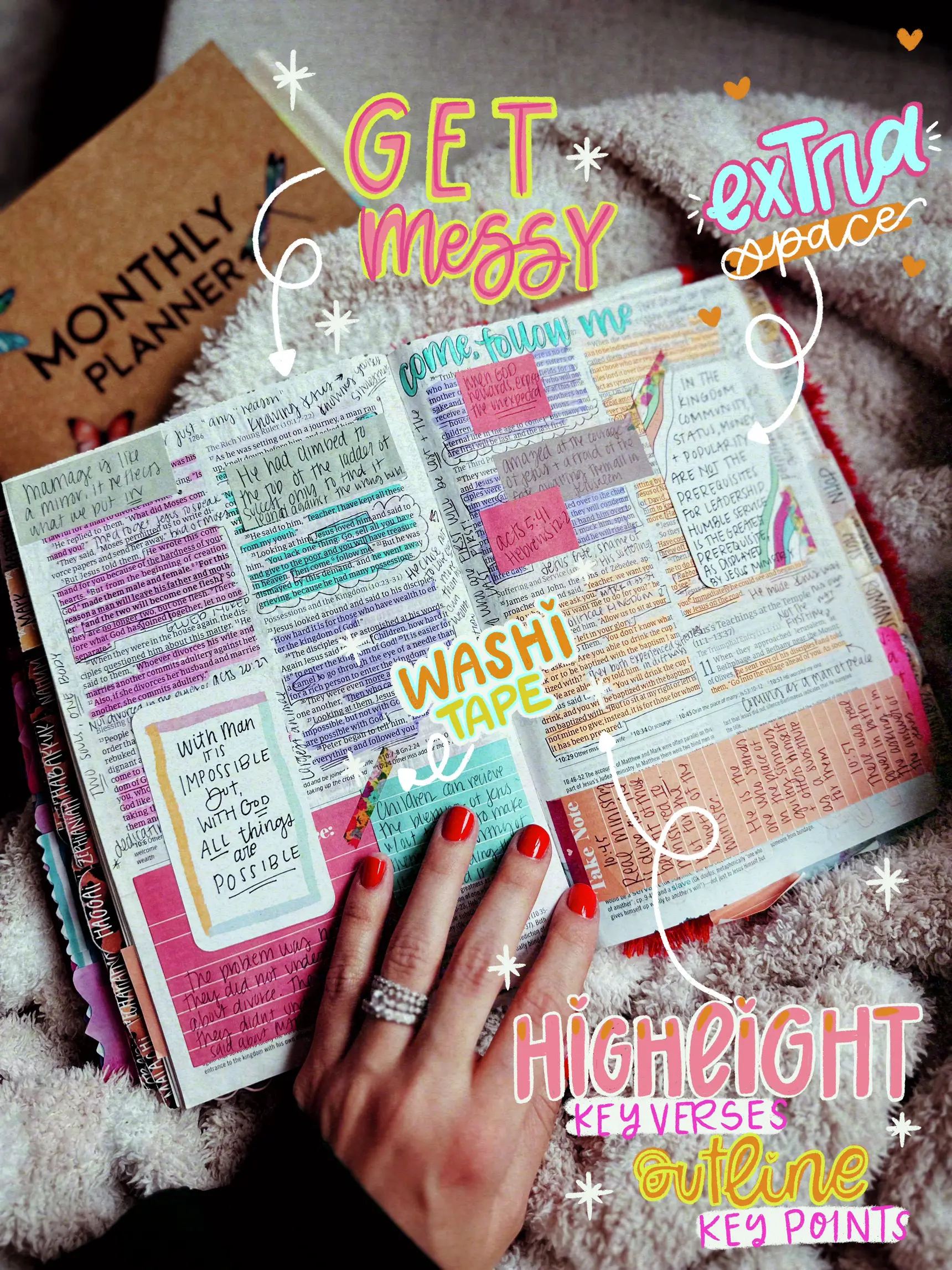 Bible Journaling // less stress for perfection ✨, Gallery posted by Jackie  Dausend