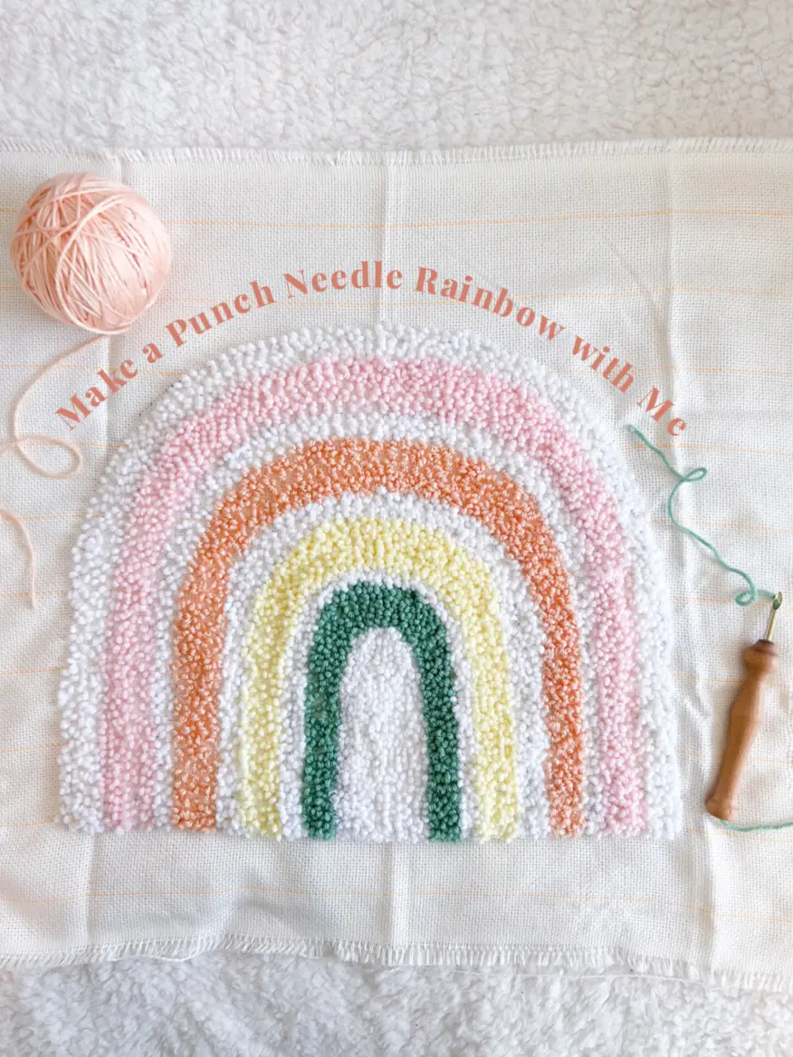 how to make a punch needle frame! 🧶🌈, Gallery posted by ally blaire 🌞