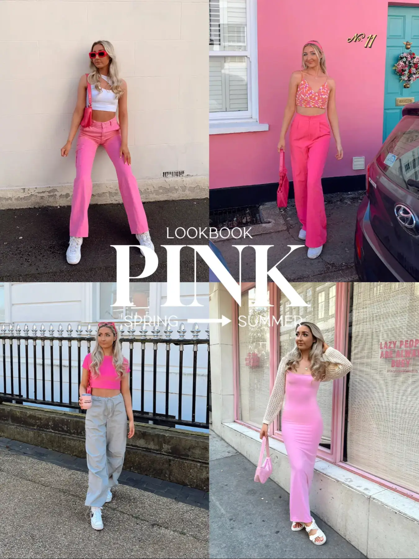 Summer Outfits  Light Pink Vest Wide Leg Pants Outfit 2-piece Set – TGC  FASHION