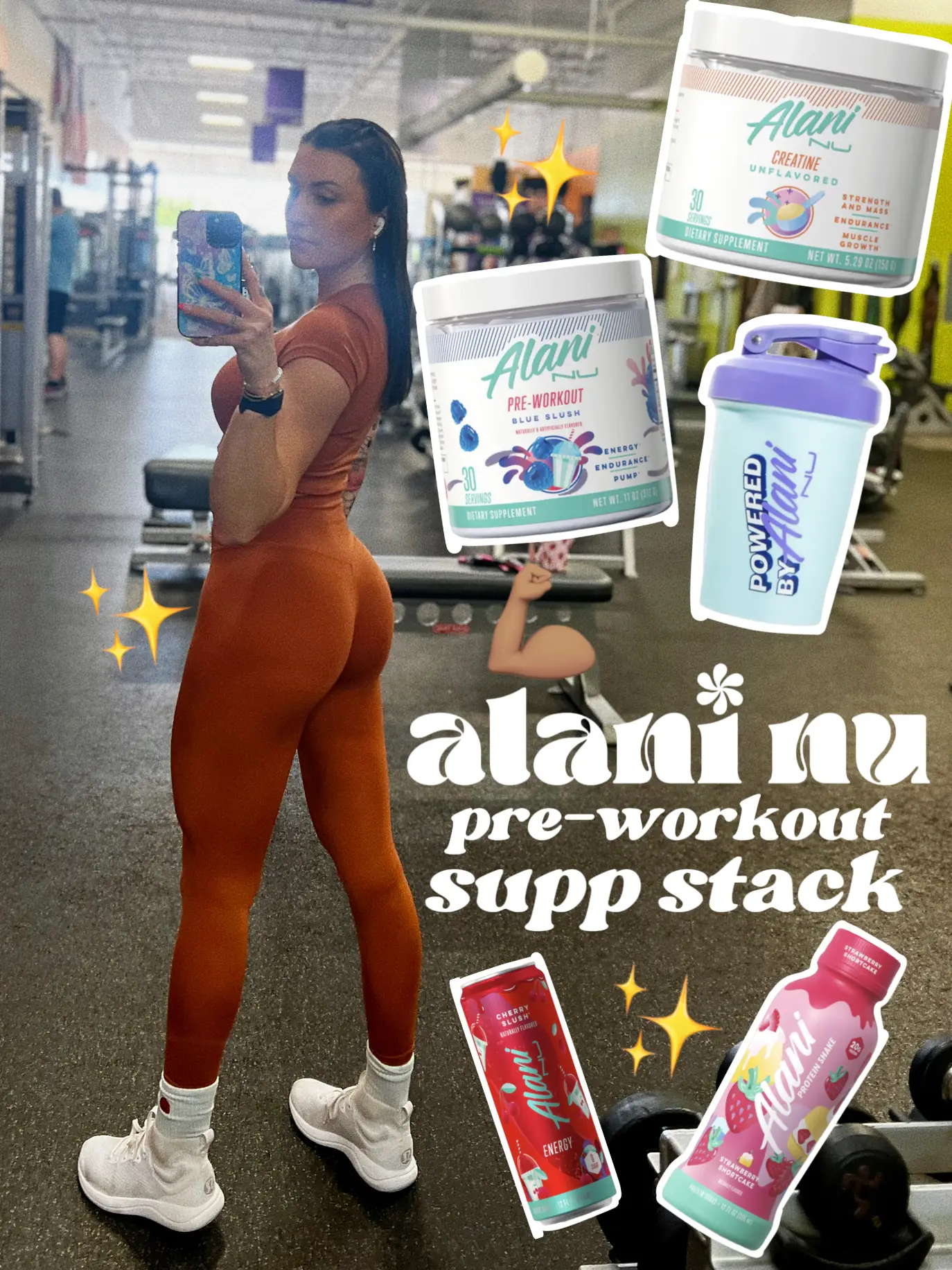 Alani Nu Blue Slush Pre-Workout 30 Servings