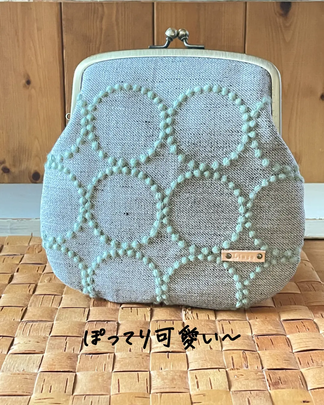 ✖︎sold✖︎ミナペルホネン 新作 過多 タンバリン カードケース