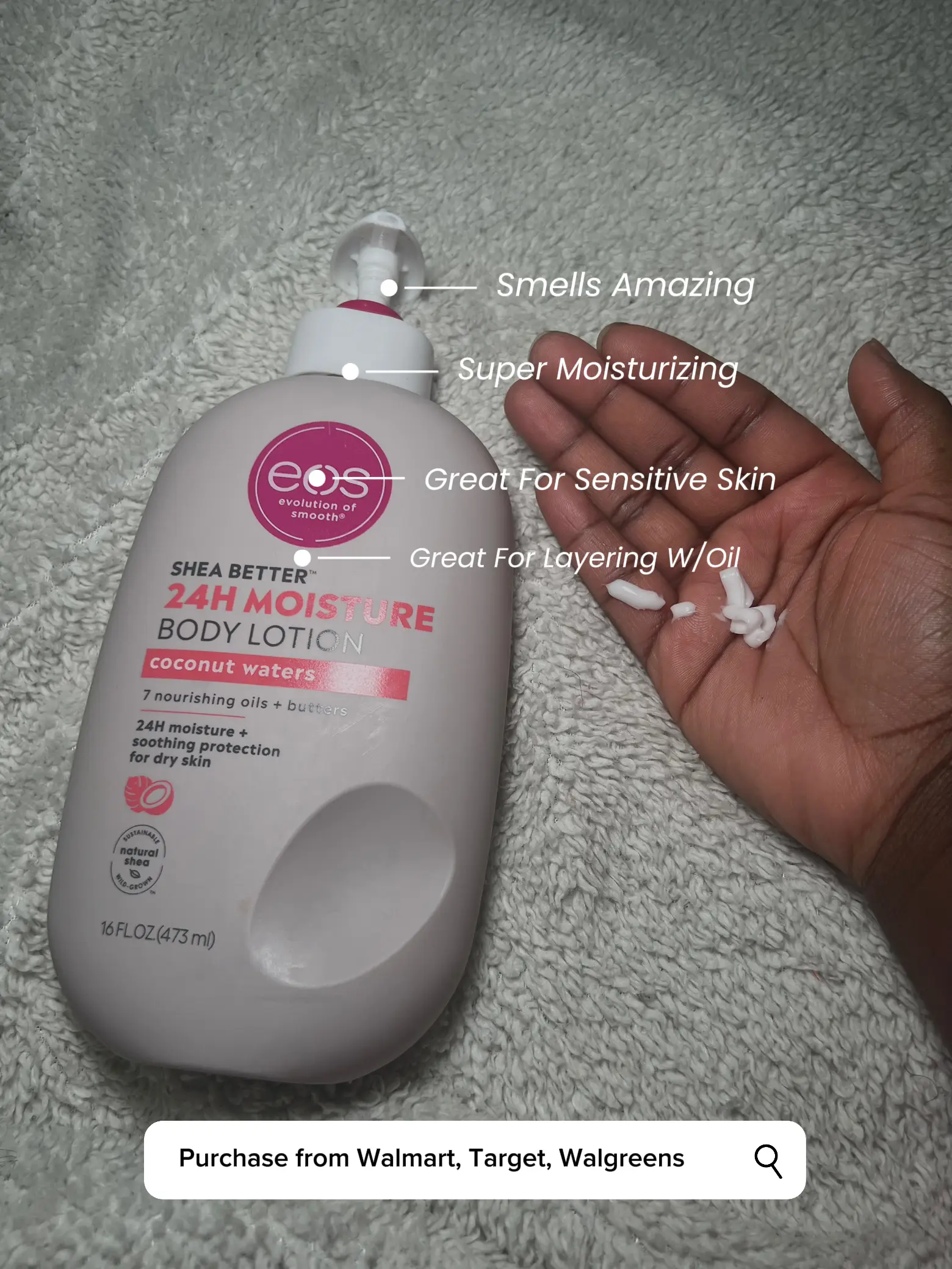 My Review of The EOS Body Lotion, Gallery posted by Bria Albert