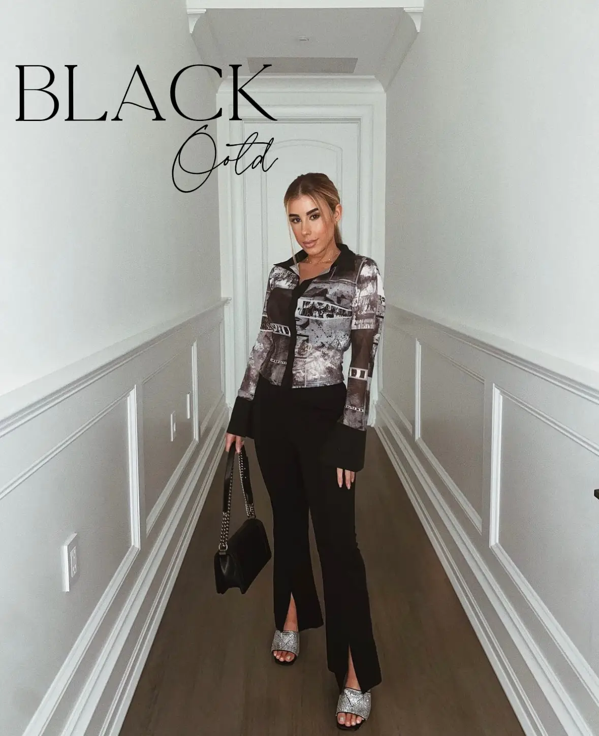 Les comparto algunas ideas de looks con una camisa negra básica #moda