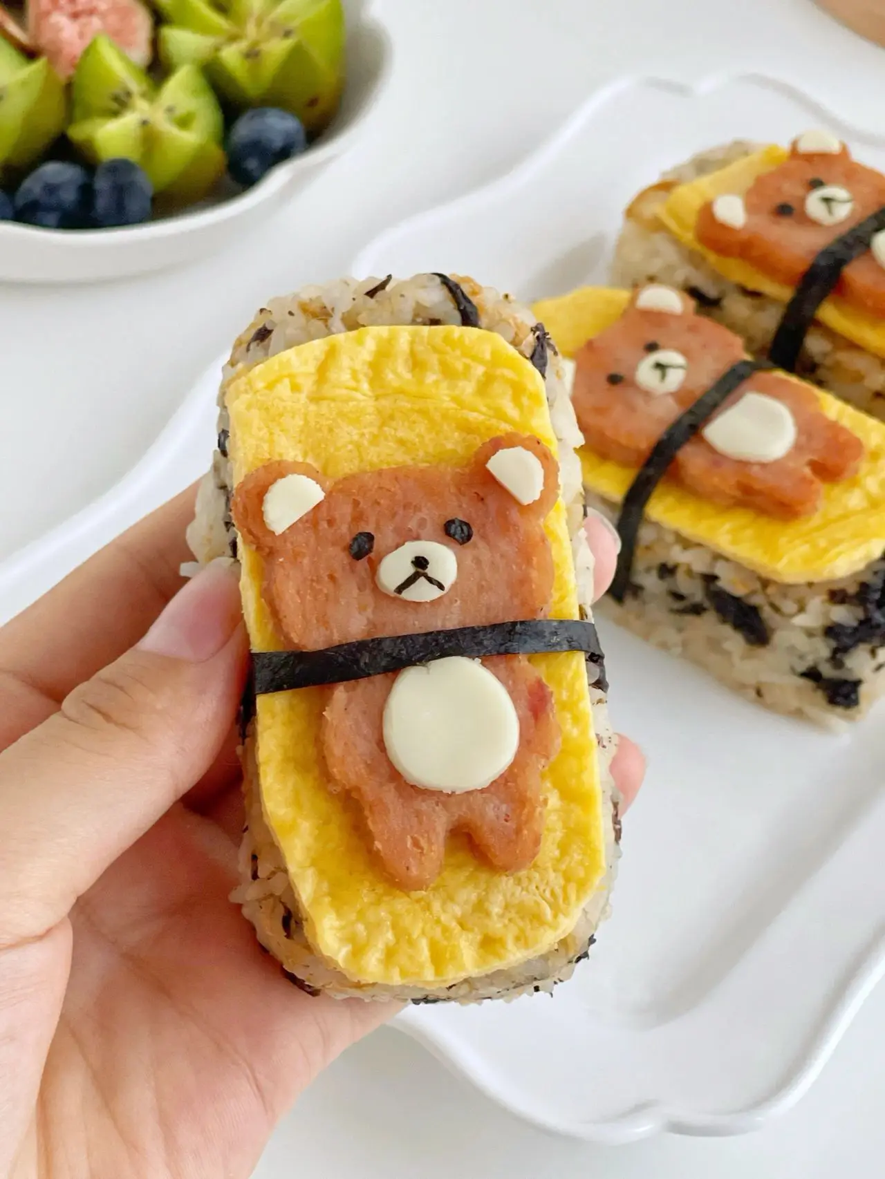 クマさんおにぎり?可愛いでしょ | Monicaが投稿したフォトブック | Lemon8