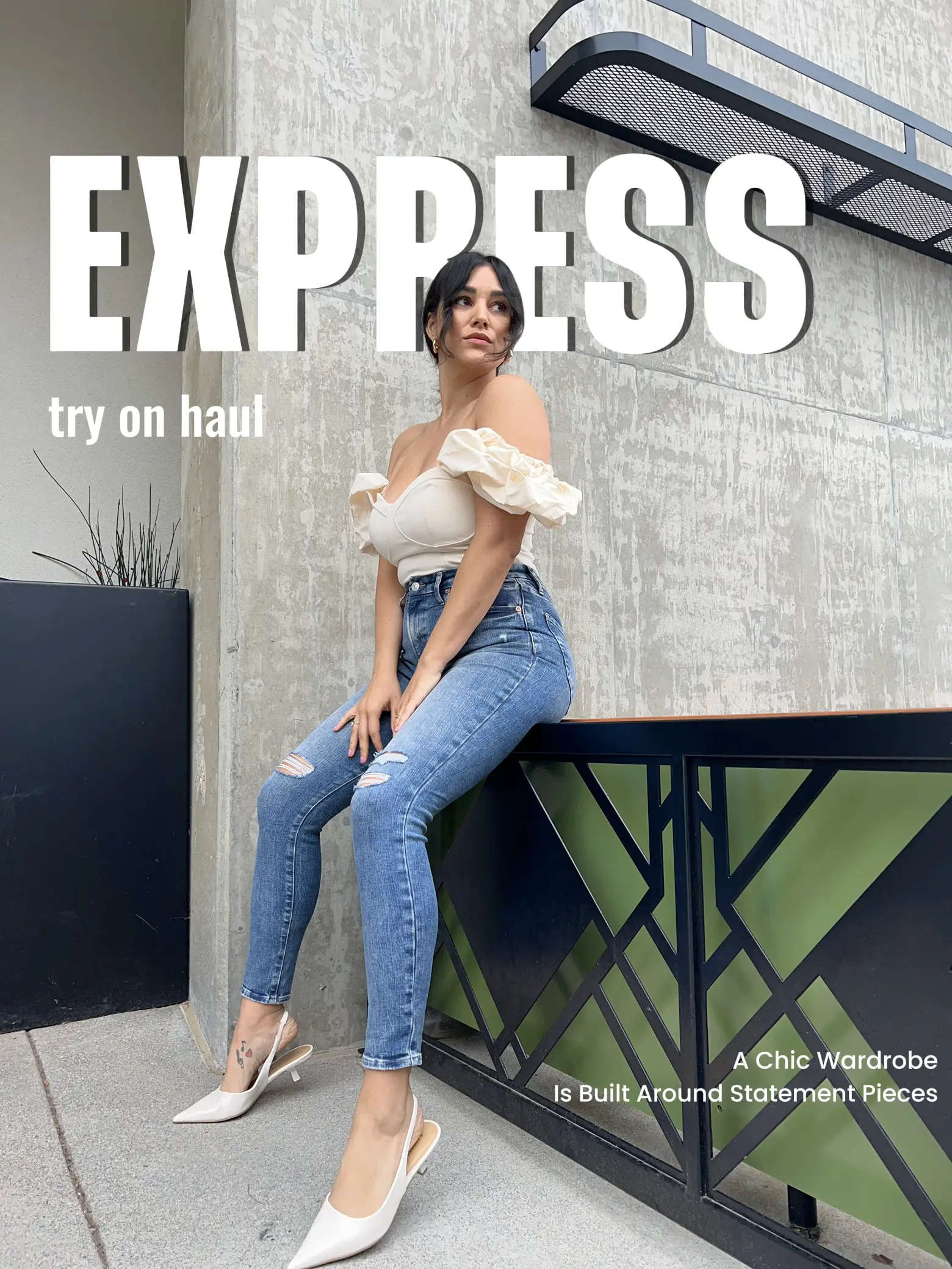 Express Body Contour Luxe Lounge Corset Crop Top Women's
