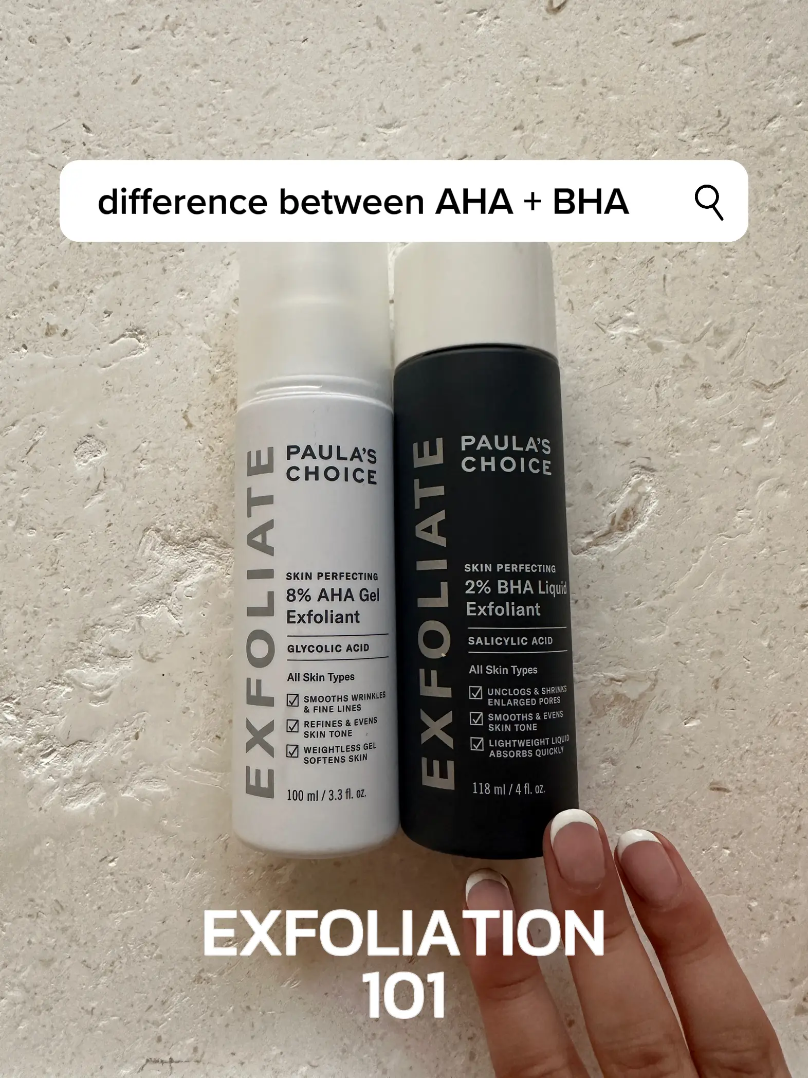 what’s the difference between AHA + BHA | Gallery posted by ...