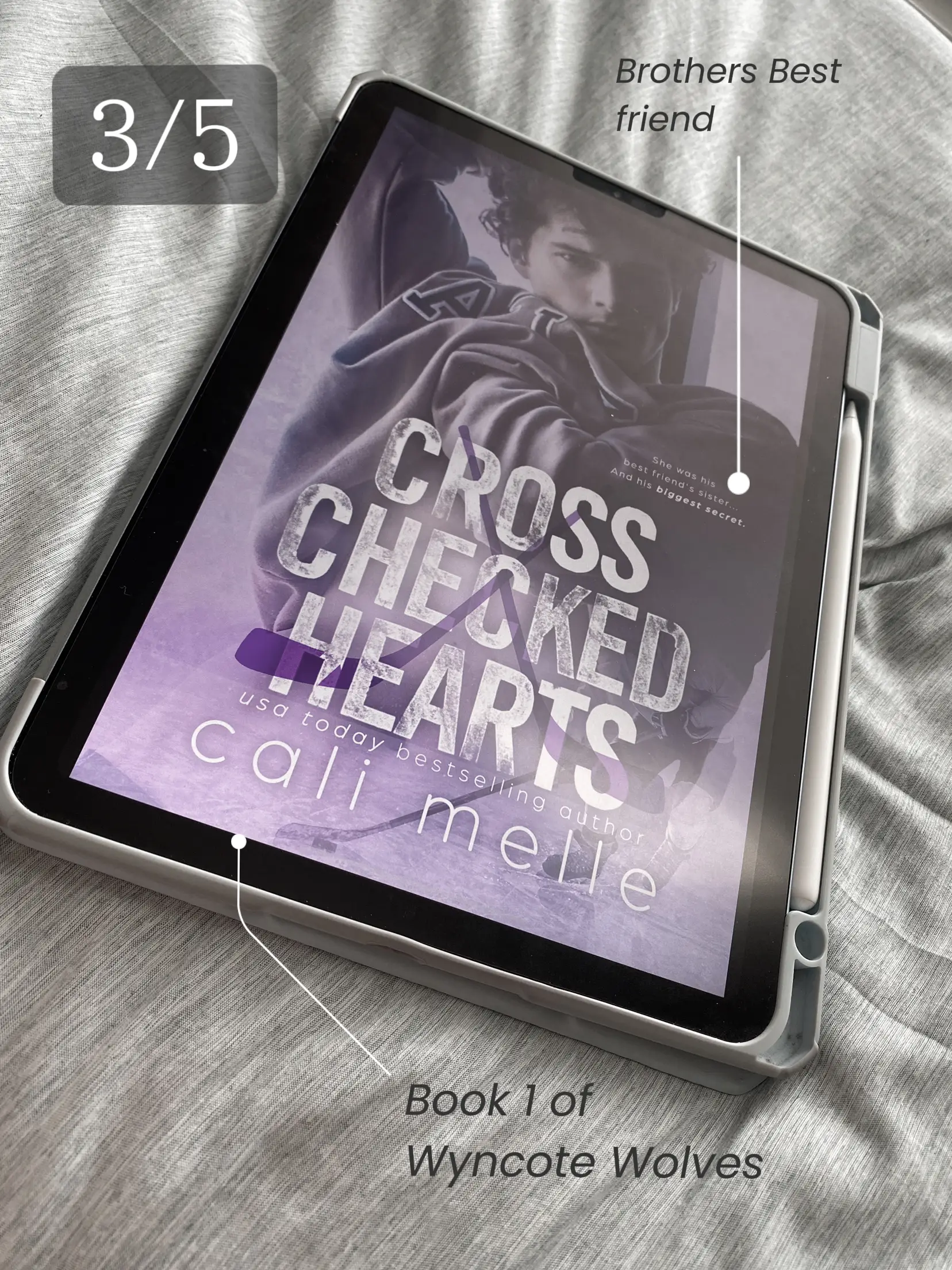 Cross-Checked Hearts: A Brother's Best friend Hockey Romance