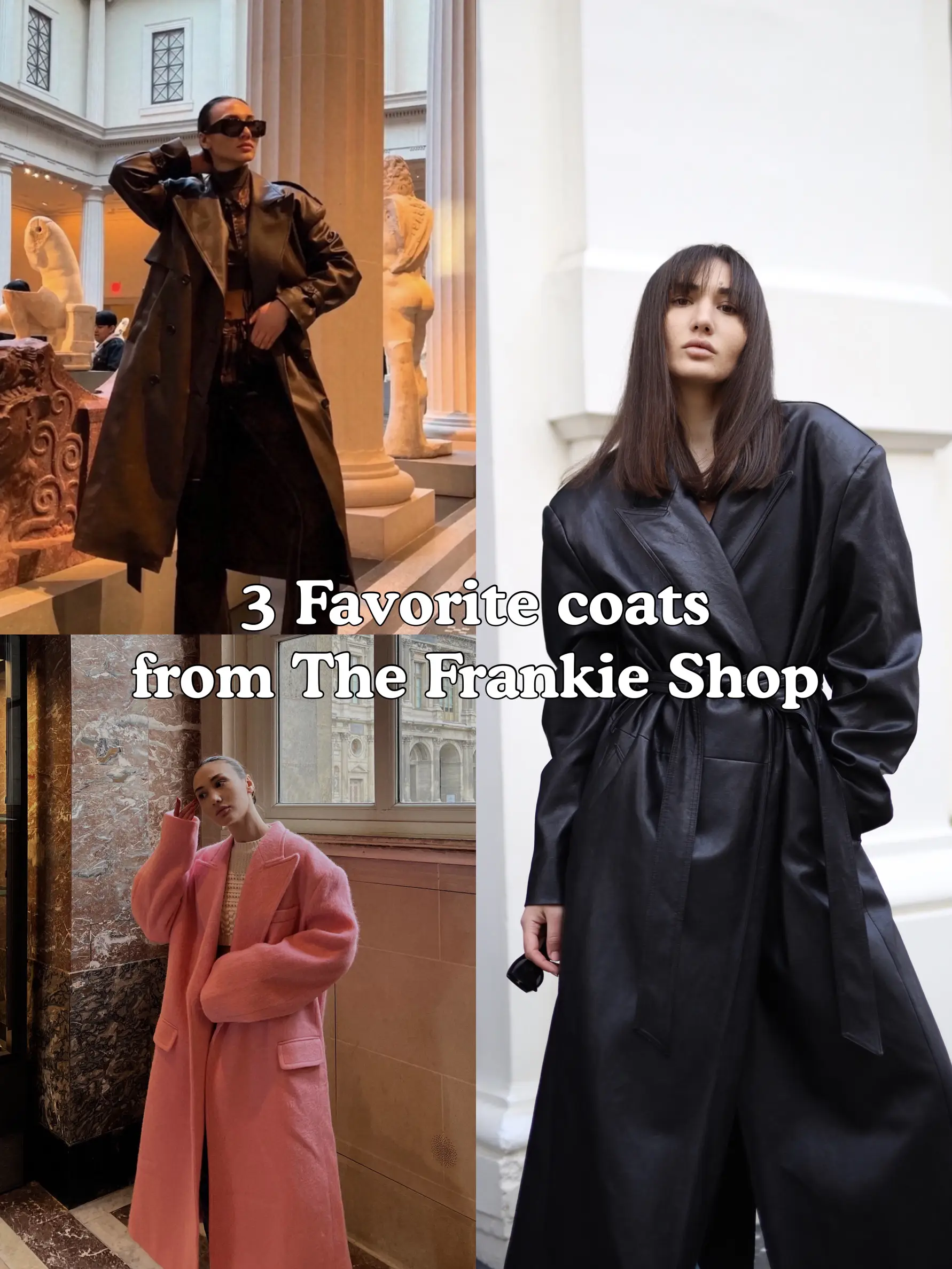 The Frankie Shop Connie Belted Trench Coat