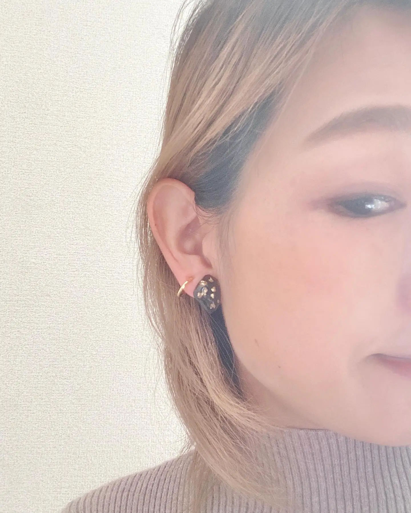 Mini size appeared ‼ ︎ Hoop earrings that can be customized by