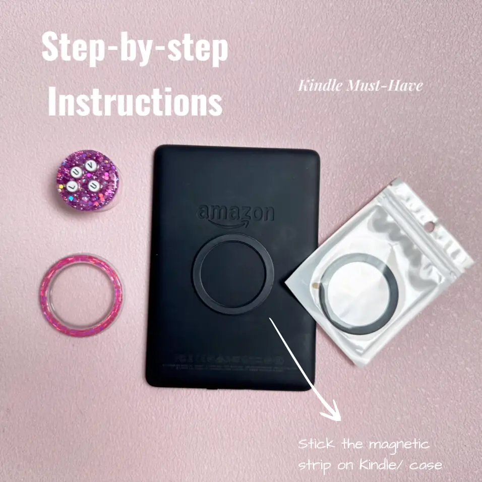 DIY Magnetic Popsocket for Kindle, Easy Kindle Accessories