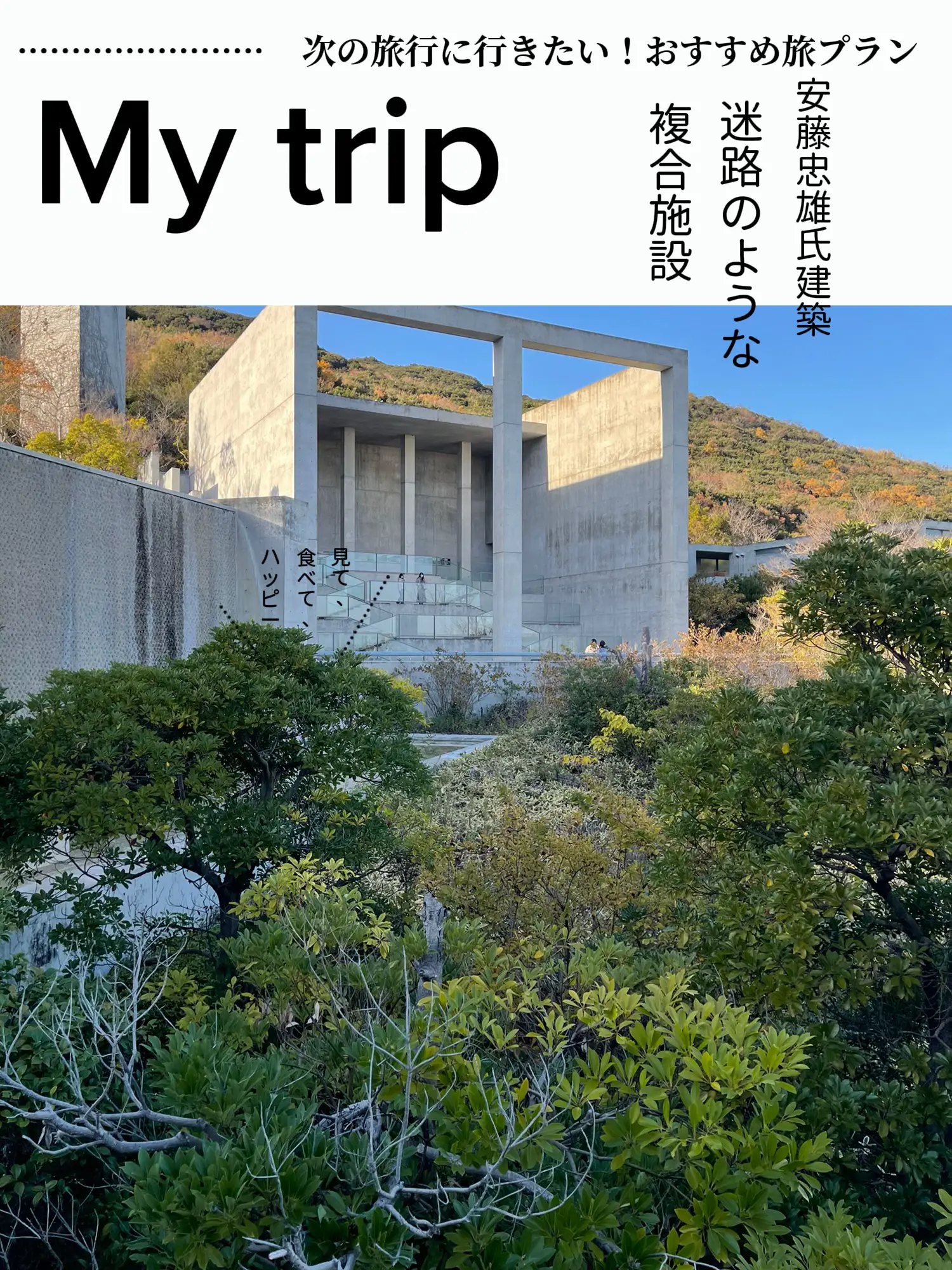 Mr. Tadao Ando Architectural maze-like complex facility Awaji