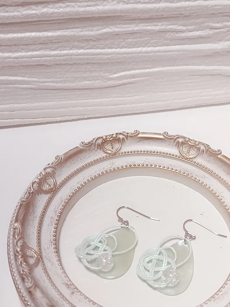 初夏デザイン ハート ヘアゴム