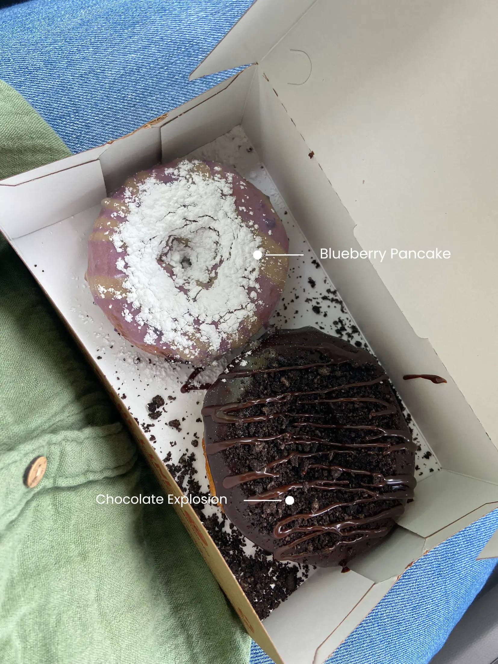 Chocolate Explosion Box Donut