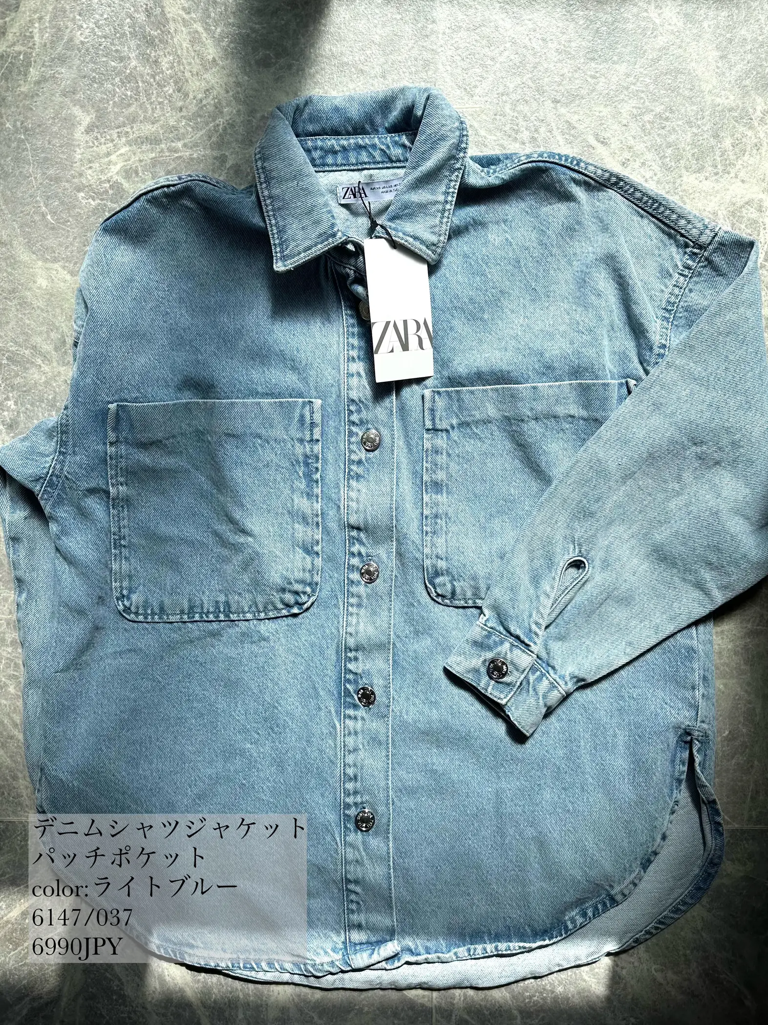 ZARA購入品 】デニムセットアップ風にも使える♡シャツ&ハーフパンツ