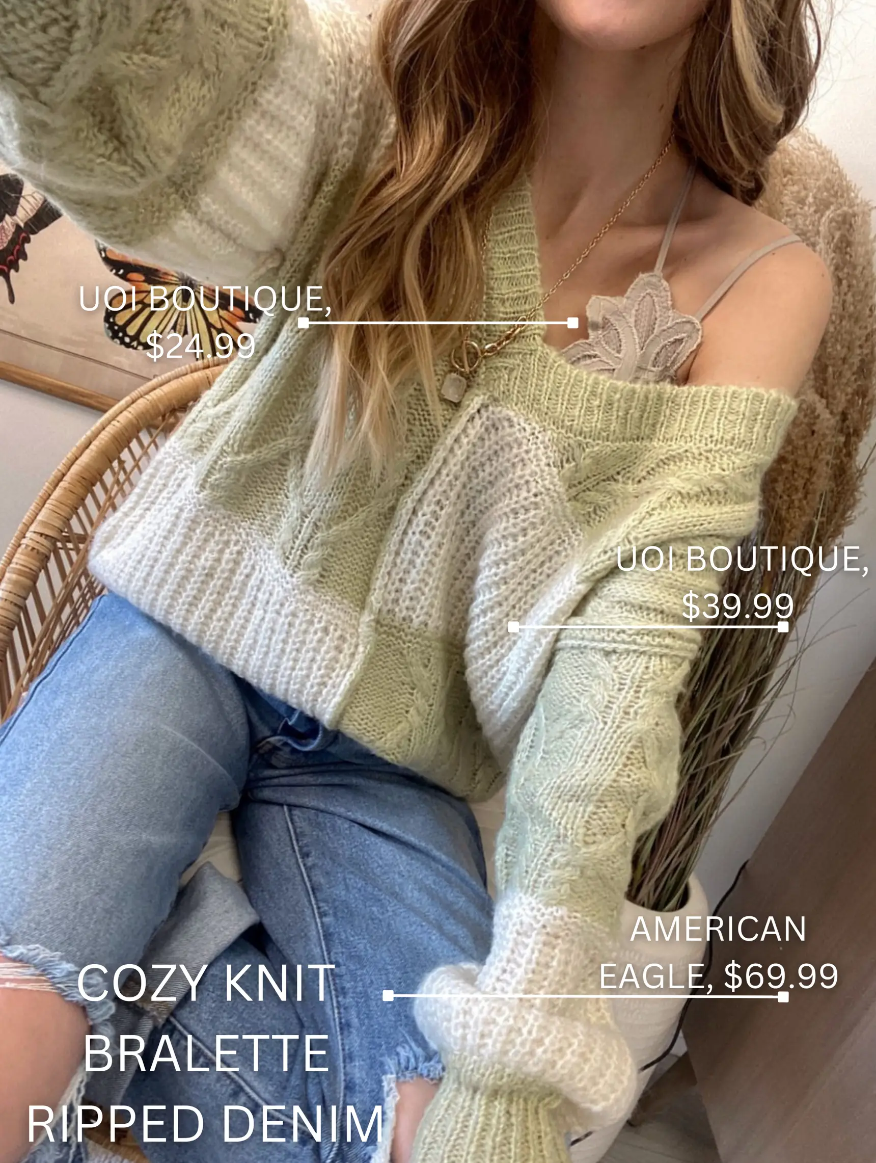 Cozy Knit Bralette