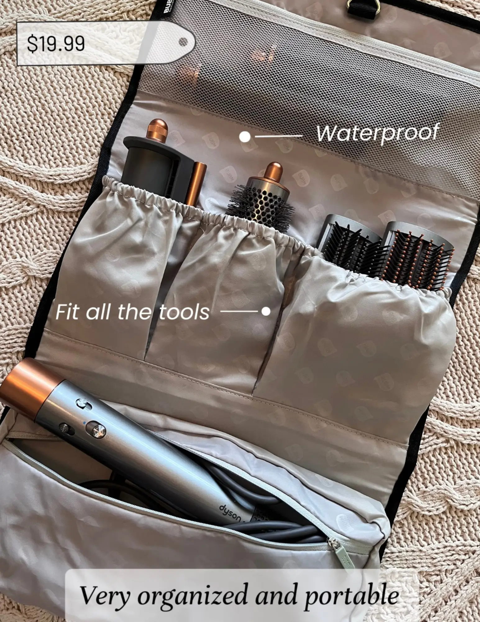 MY  EXPERIMENT  DYSON AIRWRAP TRAVEL POUCH REVIEW 