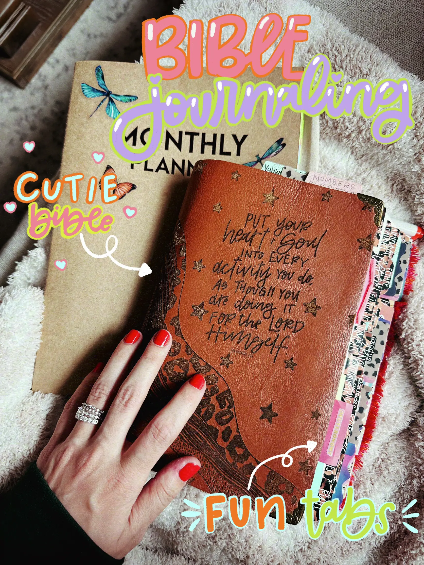 Bible Journaling // less stress for perfection ✨