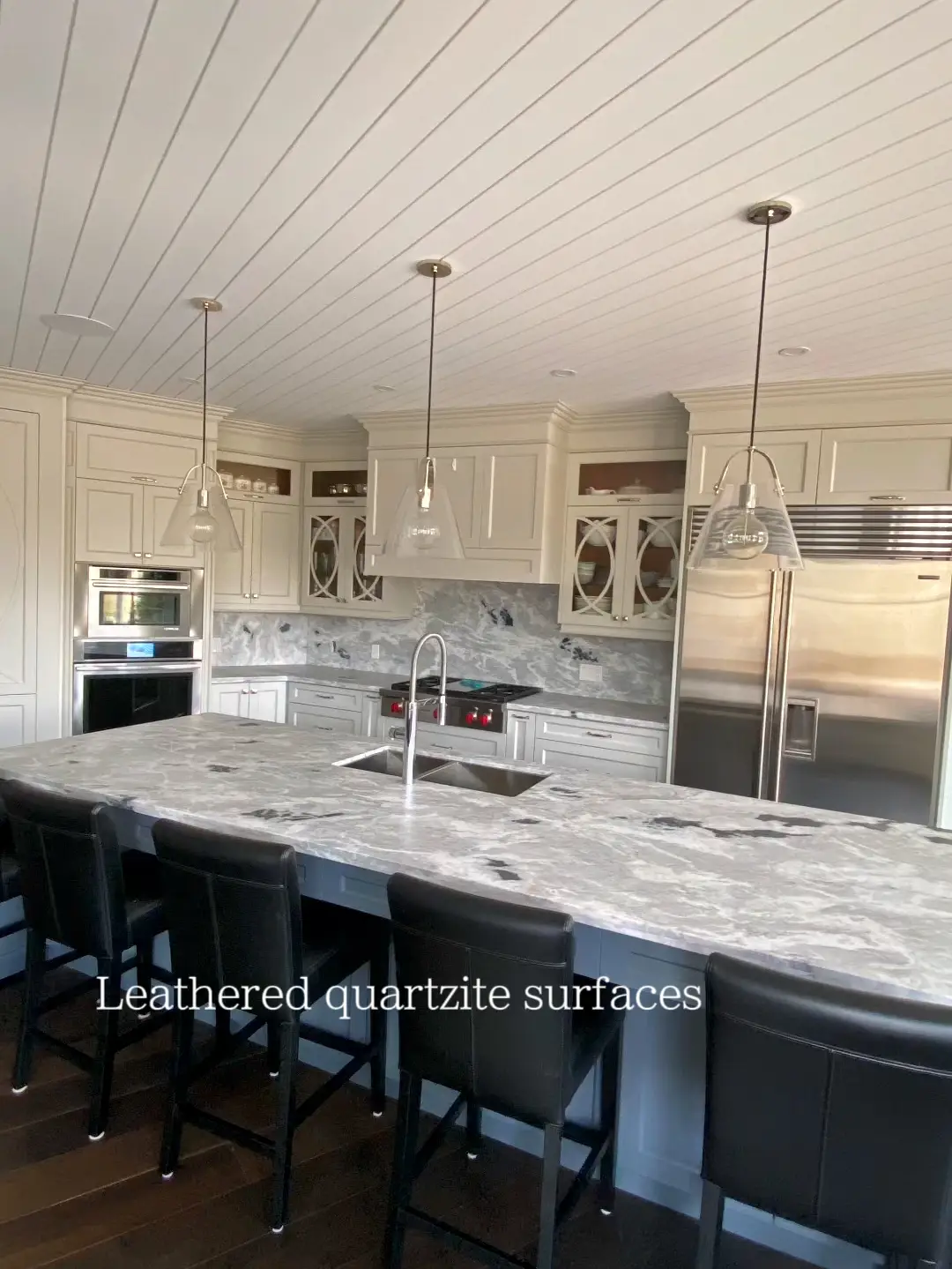 So thrilled with leathered quartzite! Video published by Mary Lou S