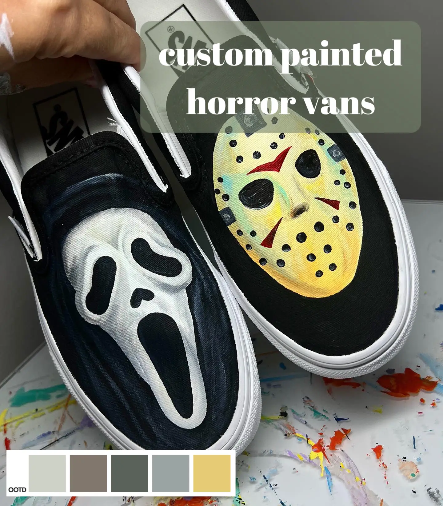 Horror Custom Vans