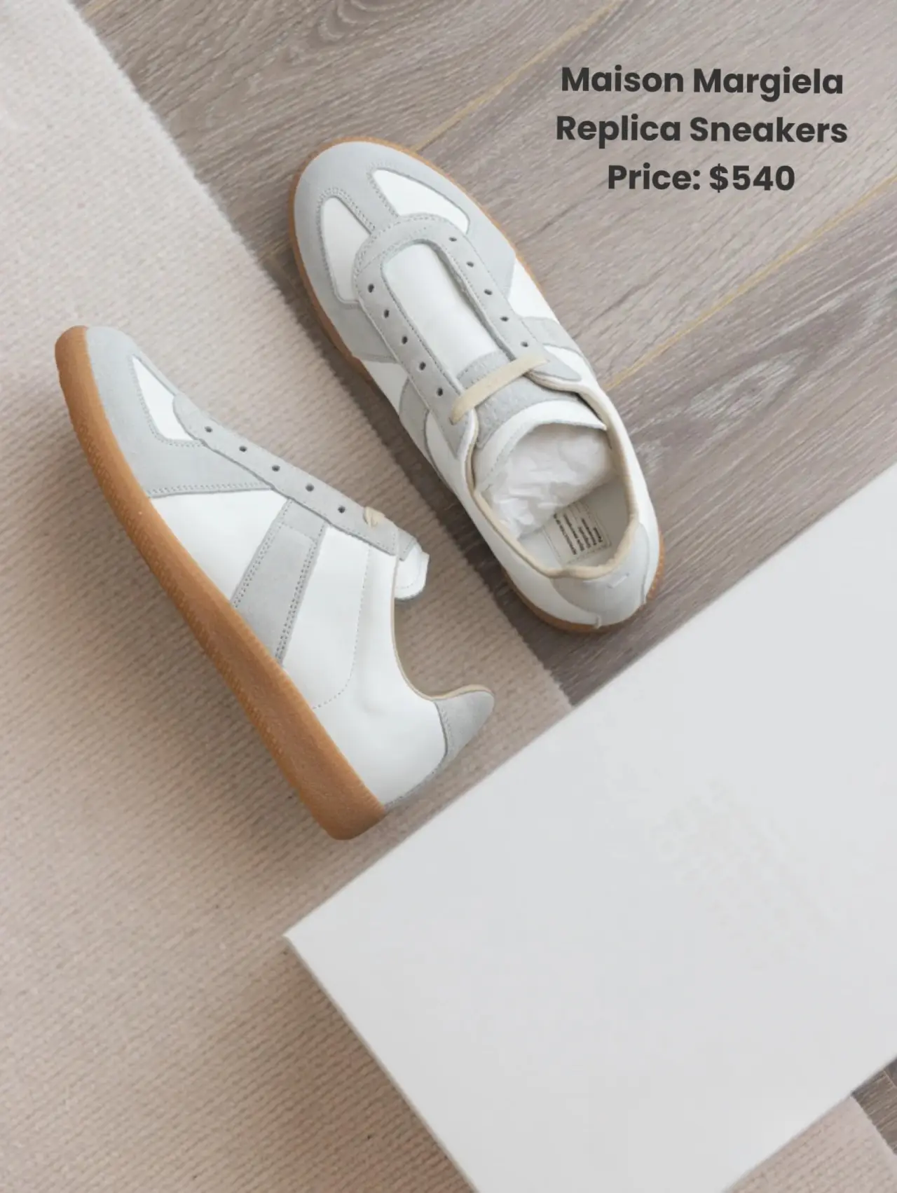 Margiela hot sale shoes white