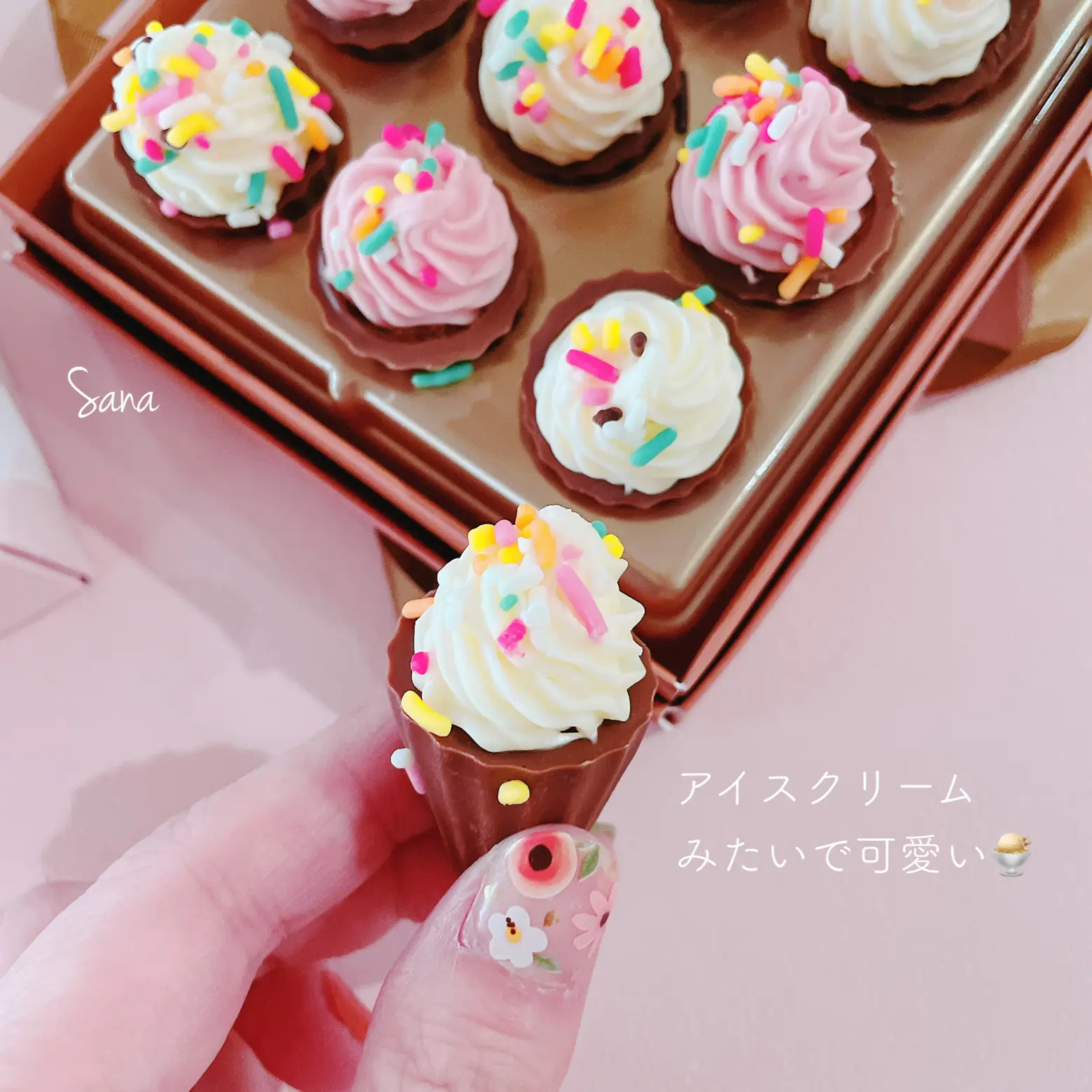 手土産にも♥アイスのようなチョコレート／ | Sanaが投稿したフォトブック | Lemon8