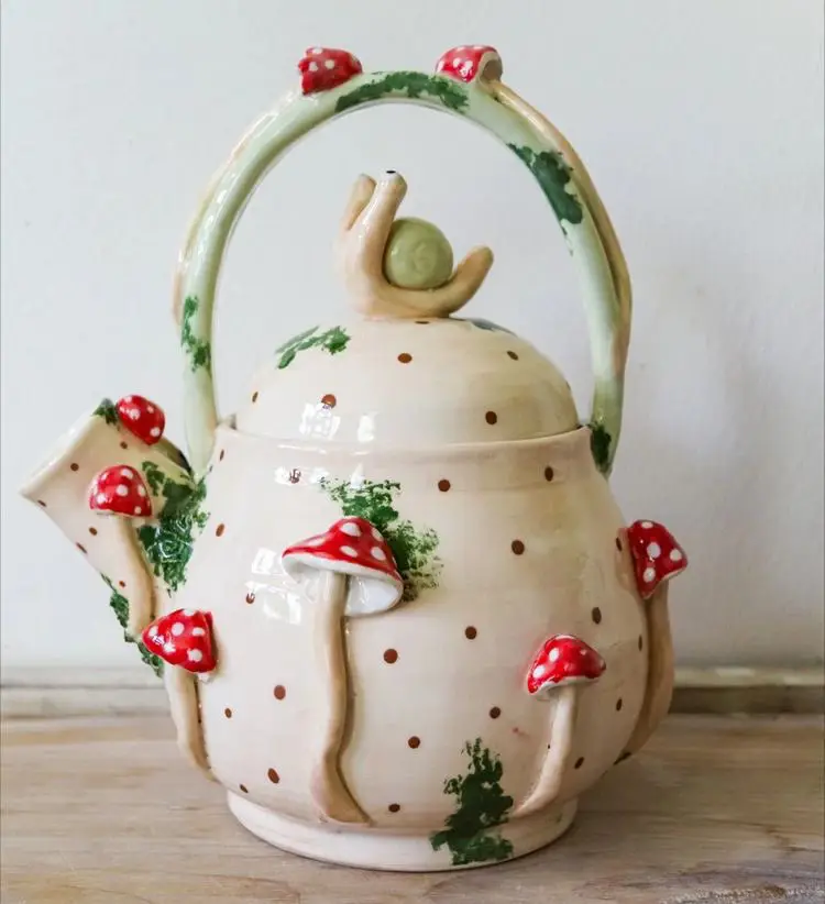 mushroom tea kettle, Gallery posted by Eden🍓