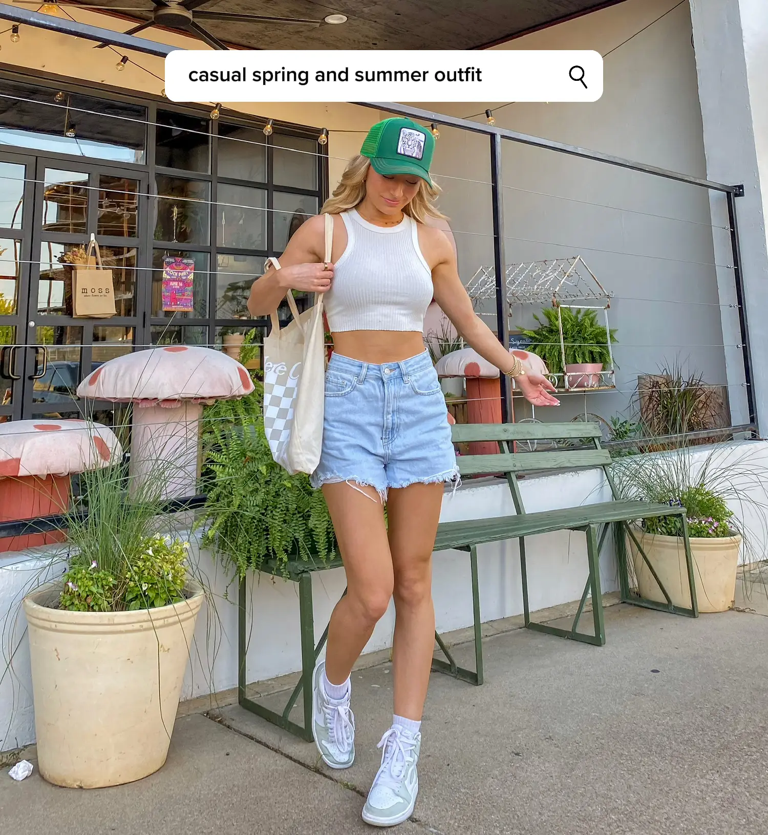 Casual Outfit Idea for Spring and Summer: Outfits that Include a Camisole