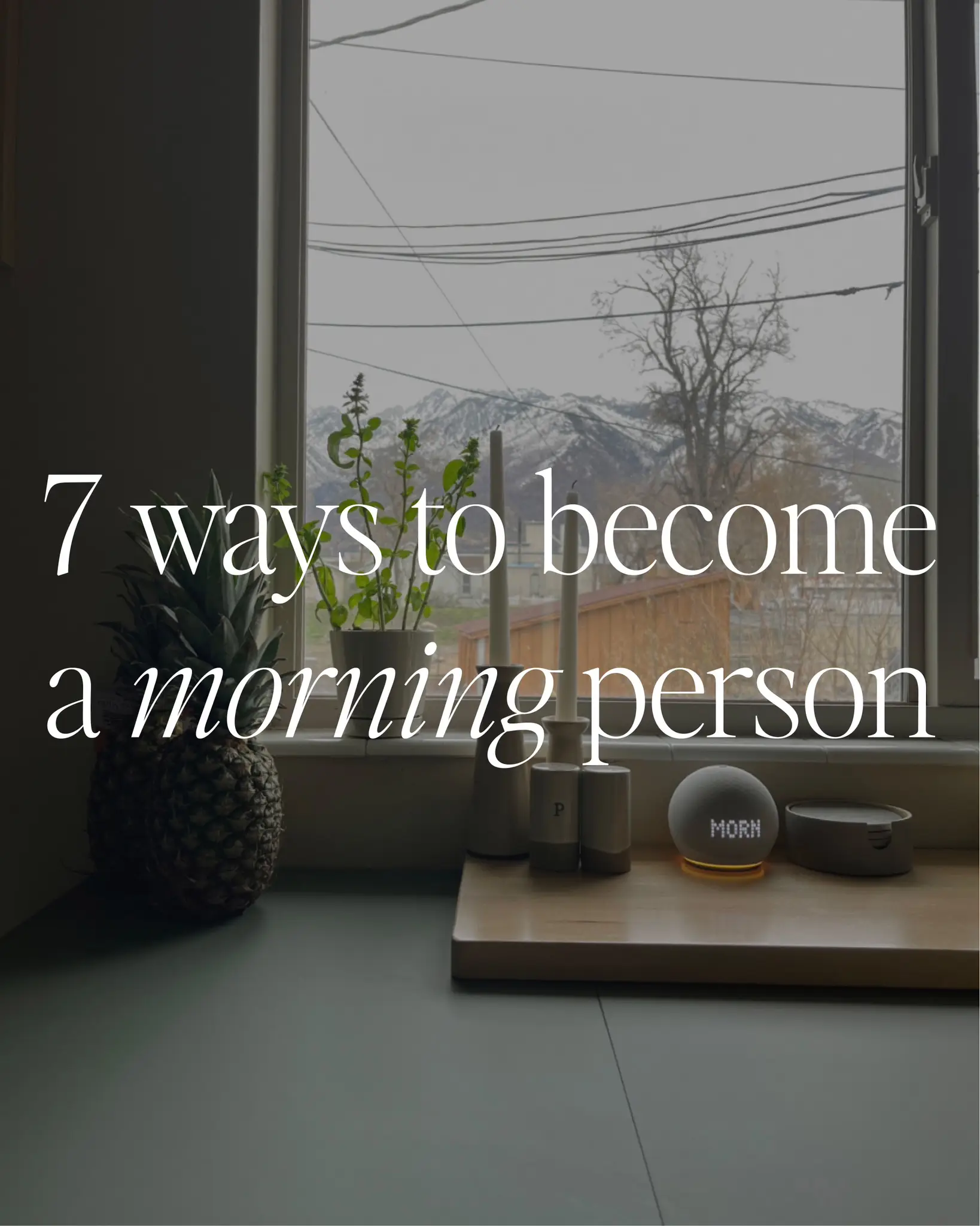 How to become. Morning person's images