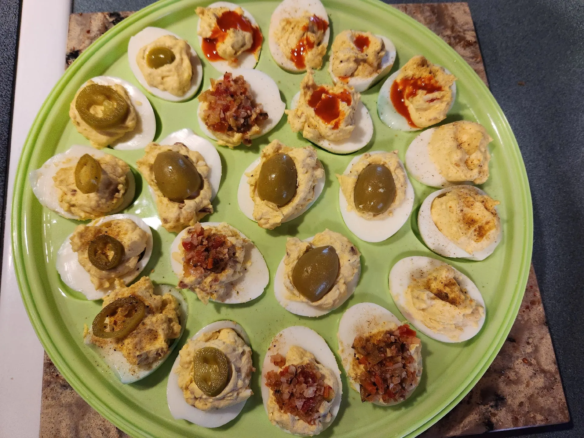 deviled egg platter | Gallery posted by Brittanie | Lemon8