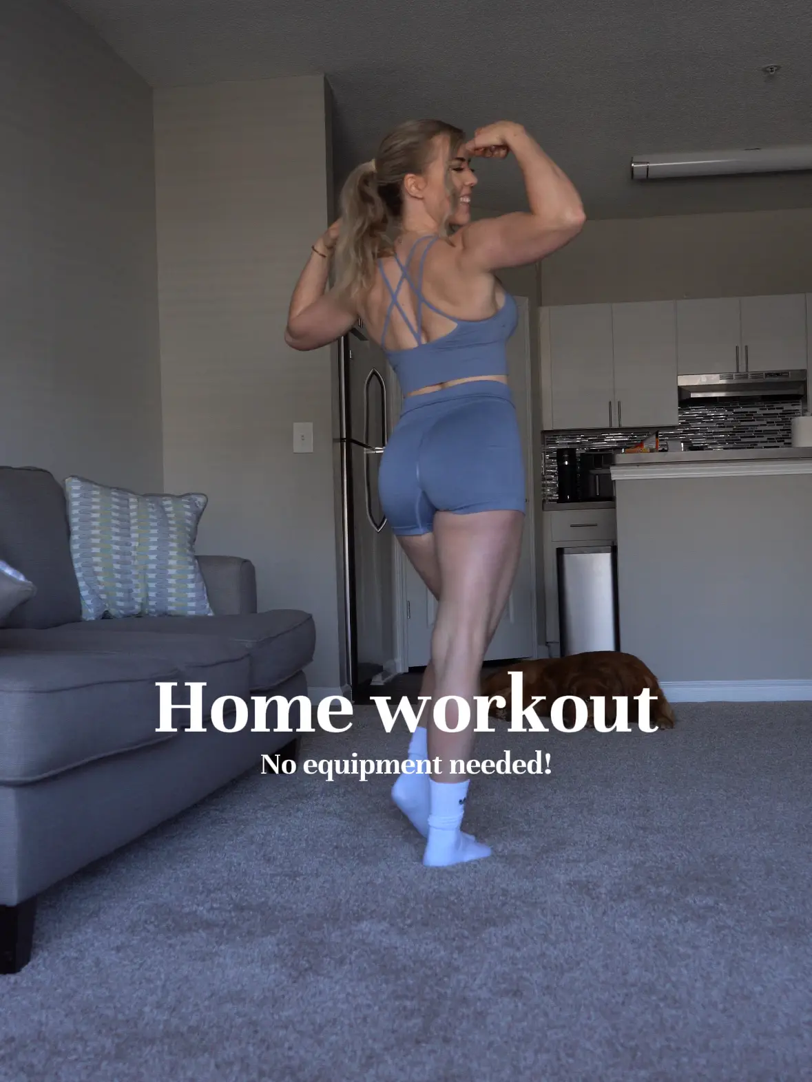 HOME WORKOUT No equipment needed Gallery posted by Hannah